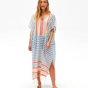Michael Stars Brooke MIDI Caftan o/s NWOT